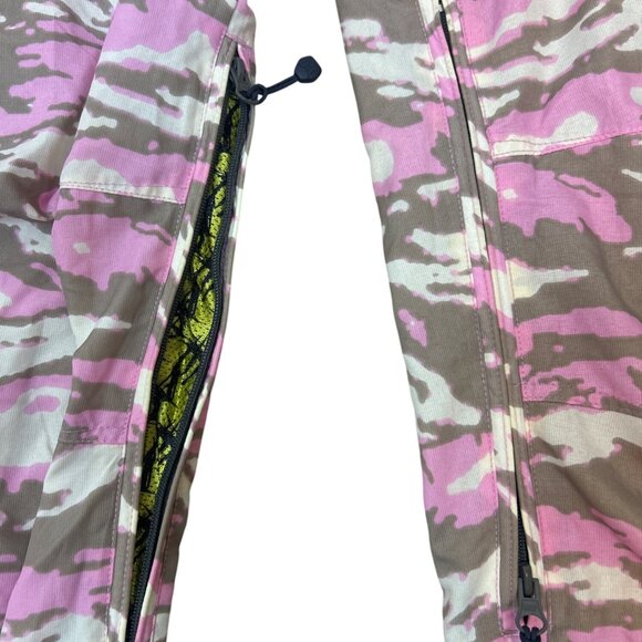 Turbine Performance Boardwear Snowboarding Pants Women's S Pink Khaki Camo - Picture 7 of 16